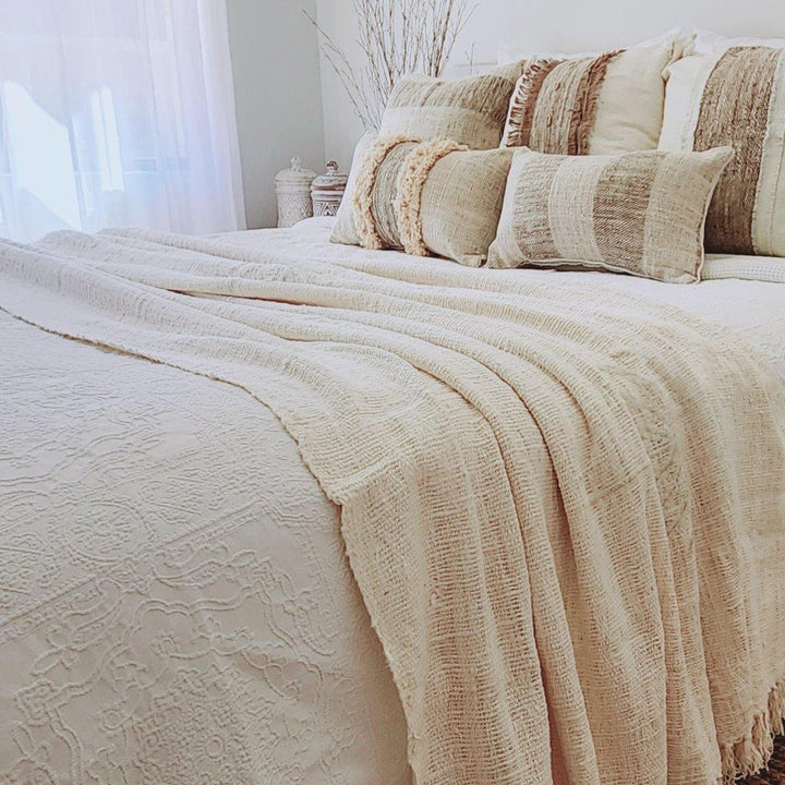 Coco Luxe Throw | Tassel | 2.3m x 1.3m