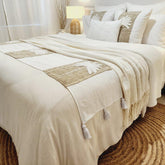 Palm Beach Bed Runner | Tassel | 200 x 40 cm