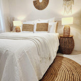 Havana White Cushion Cover | 50x50cm