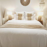 Havana Husk Lumbar Cushion Cover | 30x50cm