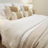 Havana Husk Lumbar Cushion Cover | 30x50cm