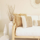 Havana Husk Lumbar Cushion Cover | 30x50cm