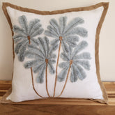 Blue Haze Palms Cushion Cover | 45x45cm
