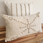 Island Star Lumbar Cushion Cover | Shell | 30x50cm