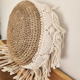 Zanzibar Round Macrame Cushion Cover | 45cm