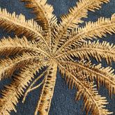 Midnight Gold 3D Palm Cushion Cover | 50x50cm | Exclusive