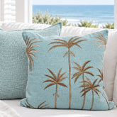 Blue Hawaii Aqua Cushion Cover | 50x50cm