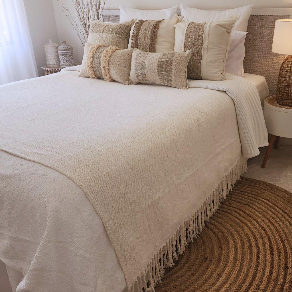 Coco Luxe Throw | Tassel | 2.3m x 1.3m