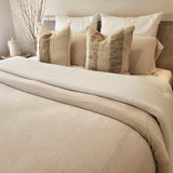Acapulco Sand Pure Linen Quilt Cover Set | Q | K | SK