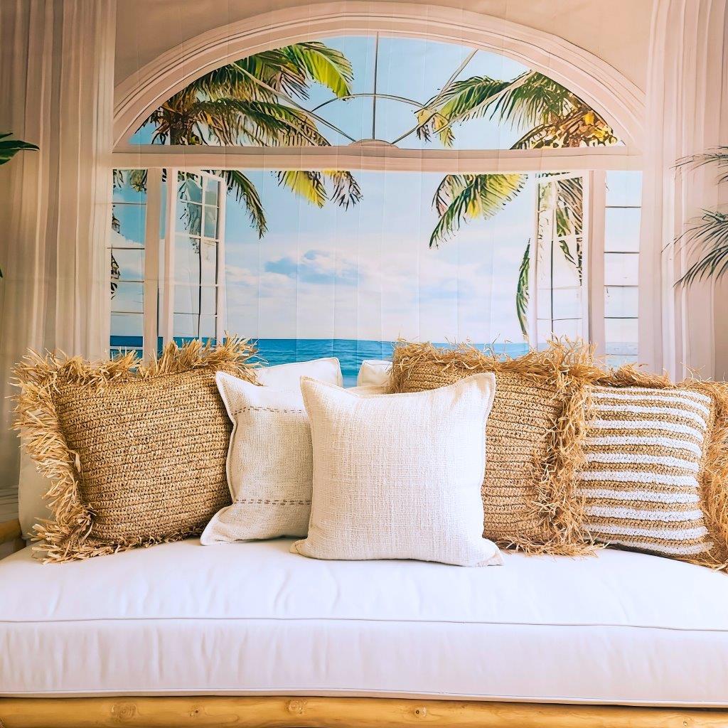 Long Island White Cushion Cover | 50x50cm