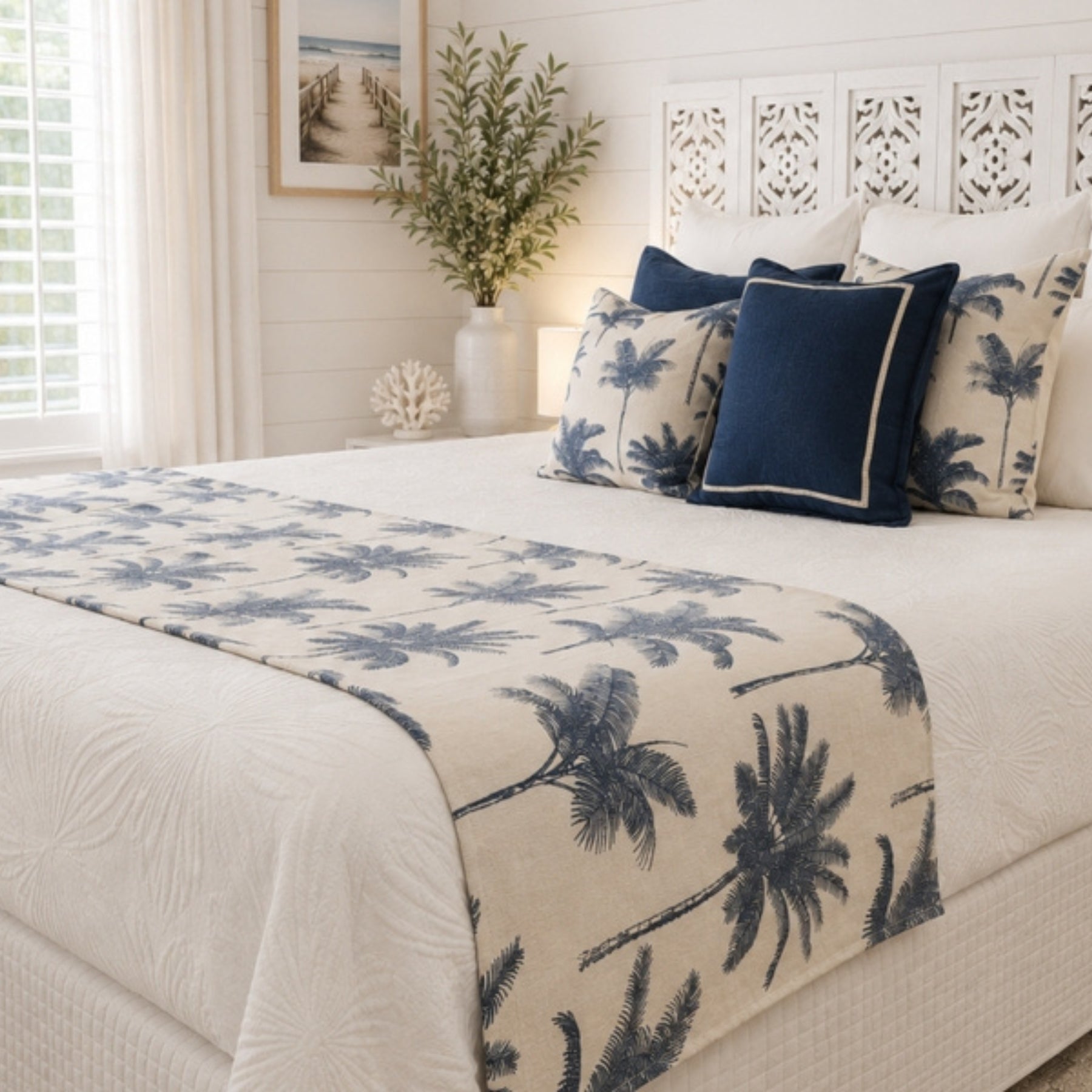 Hamptons Cotton Palm Collection