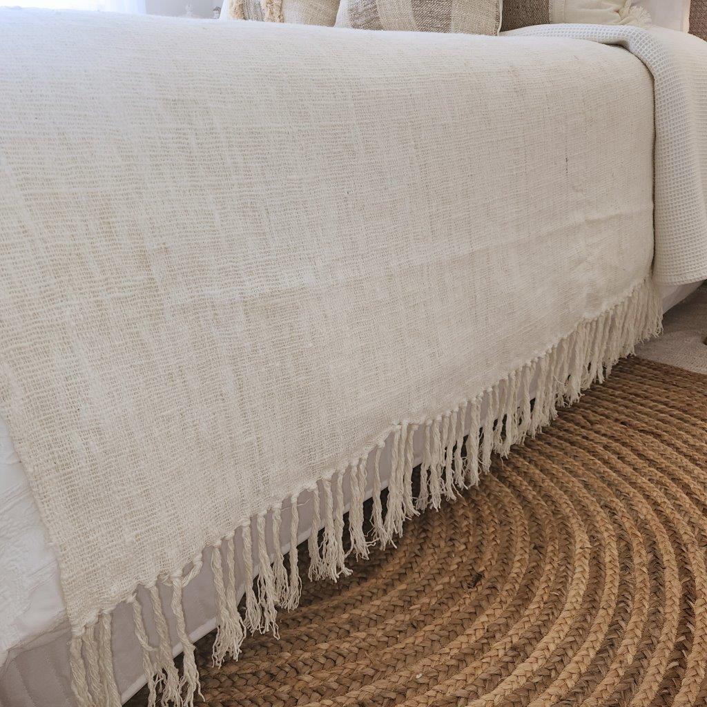 Luna Luxe Throw | Tassel | 2.5m x 1.3m