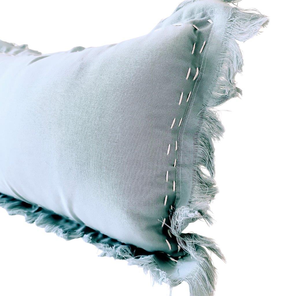 Zaffre Wave Lumbar Cushion Cover | 30x50cm