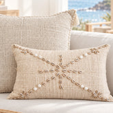 Island Star Lumbar Cushion Cover | Shell | 30x50cm