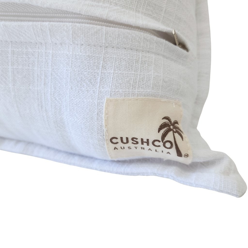 Latte Palms Lumbar Cushion Cover | 30x50cm