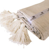 Linen Luxe Throw | Tassel | 2.4m x 1.3m