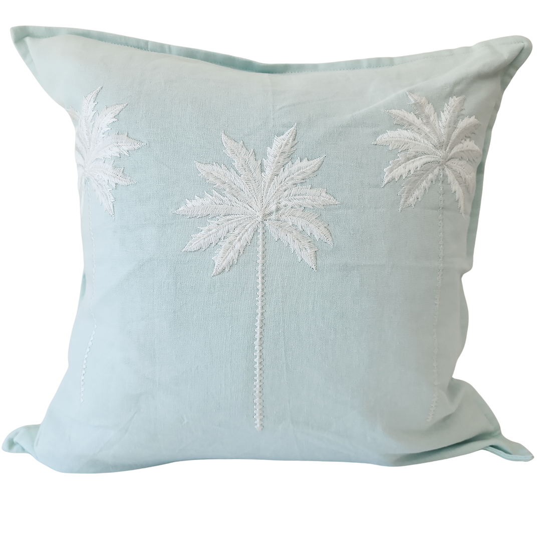 Palm Cove Ivory Cushion Cover | 50x50cm