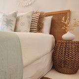 Maldives Raffia Stripe Cushion Cover | 50x50cm