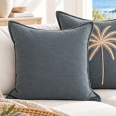 Oceanside Cushion Cover | 50x50cm | Grey-Blue