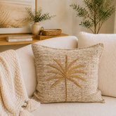 Coastal Husk Cushion Cover | Cinnamon | 50x50cm
