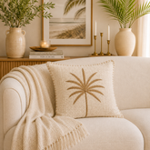 Coastal Husk Cushion Cover | Natural | 50x50cm