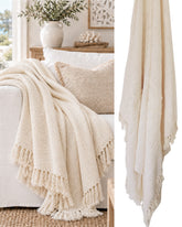 Cotton Palm Throw