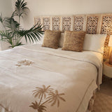 Maldives Raffia Island Cushion Cover | 50x50cm