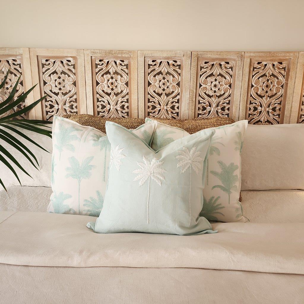 Maldives Raffia Island Cushion Cover  | 50x50cm