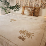 Maldives Raffia Stripe Cushion Cover | 50x50cm