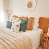 Kokomo Blue Palm Cushion Cover | 50x50cm