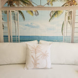 Golden Palms Cushion Cover | 50x50cm