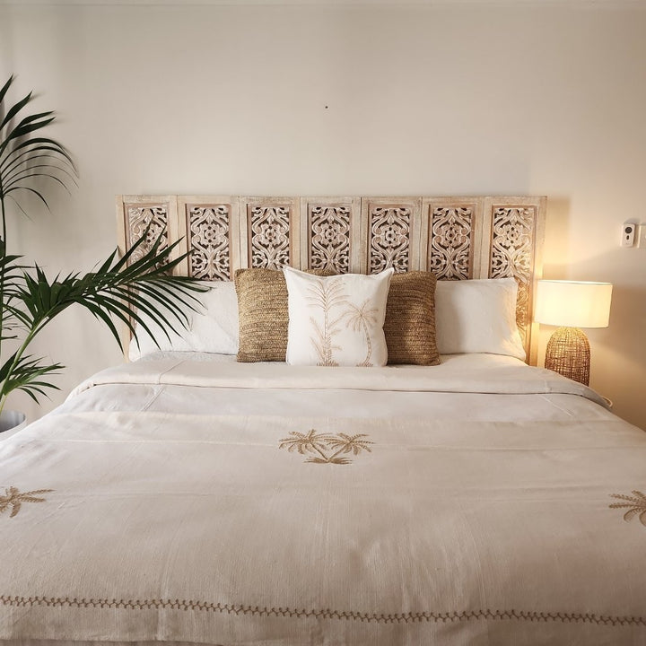 Golden Palms Cushion Cover | 50x50cm