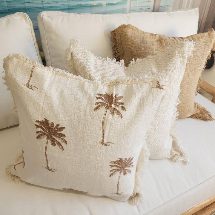 Kokomo Cocoa Palm Cushion Cover | 50x50cm