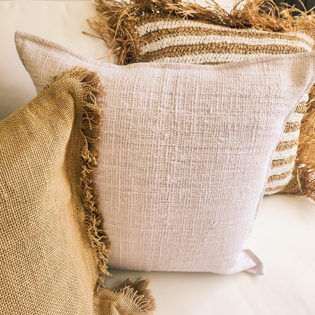 Long Island White Cushion Cover | 50x50cm