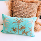 Blue Hawaii Lumbar Cushion Cover | 30x50cm
