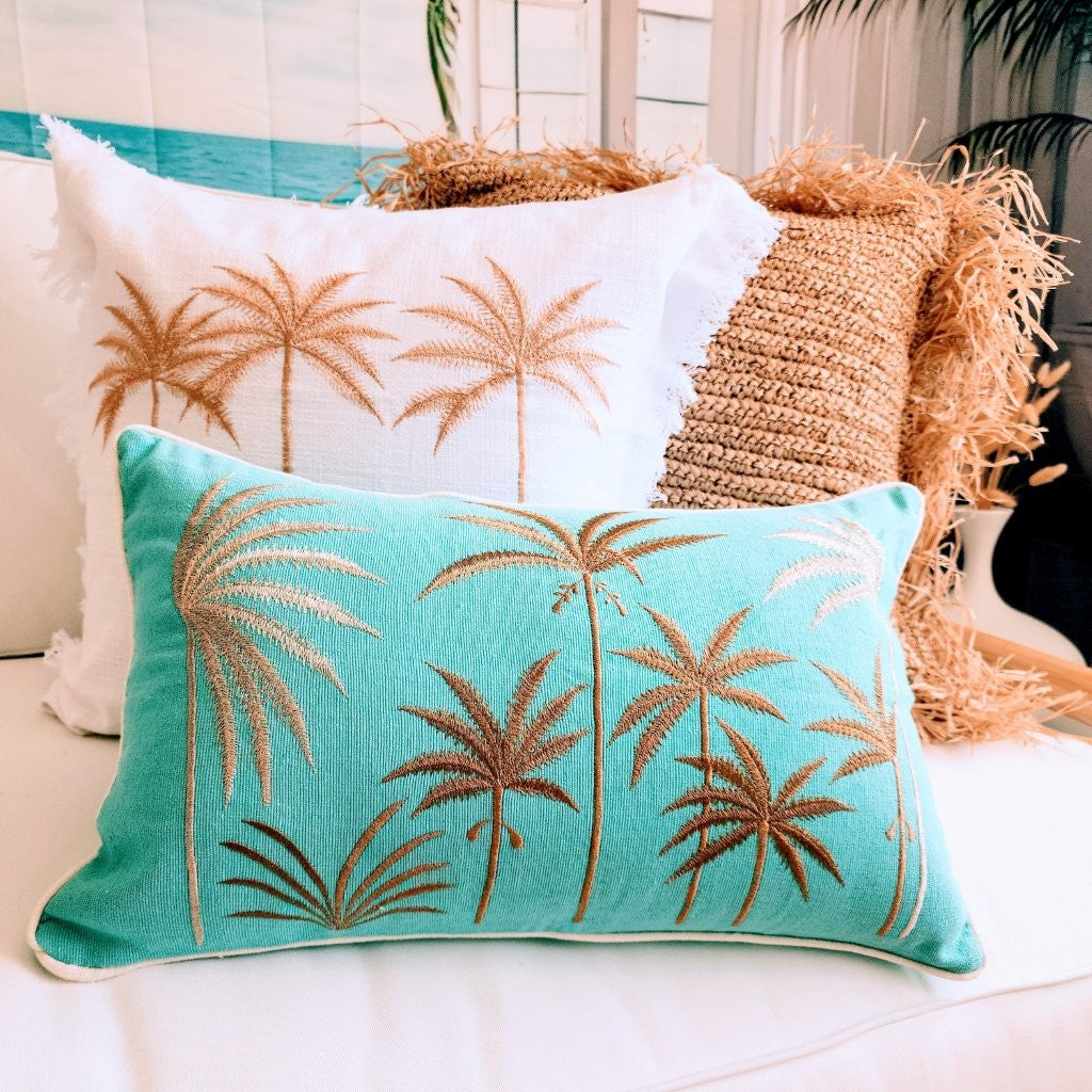 Blue Hawaii Lumbar Cushion Cover | 30x50cm | SOLD OUT