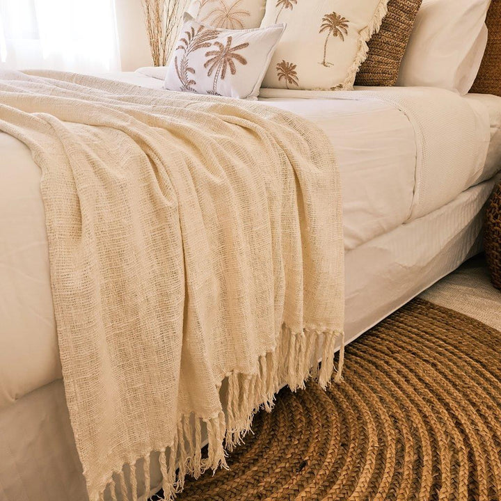 Luna Luxe Throw | Tassel | 2.5m x 1.3m