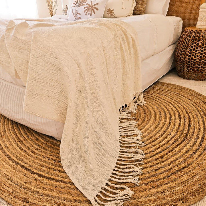 Luna Luxe Throw | Tassel | 2.5m x 1.3m