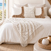 Seychelles Sand Linen Quilt Cover & Pillowcase Set | Q | K