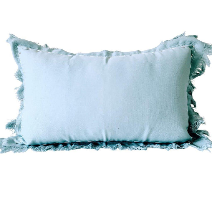 Zaffre Wave Lumbar Cushion Cover | 30x50cm