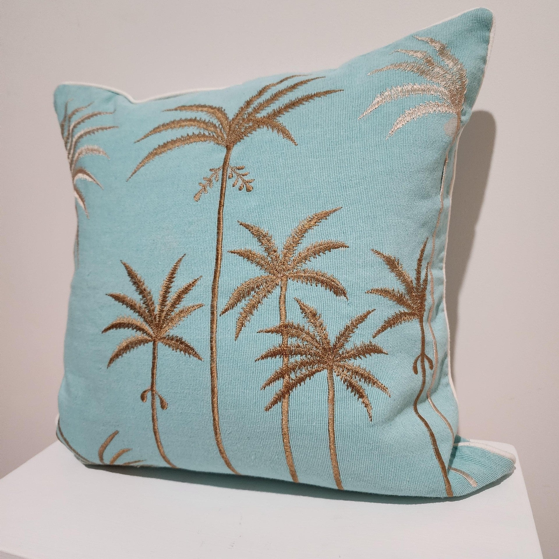 Blue Hawaii Aqua Cushion Cover | 45x45cm