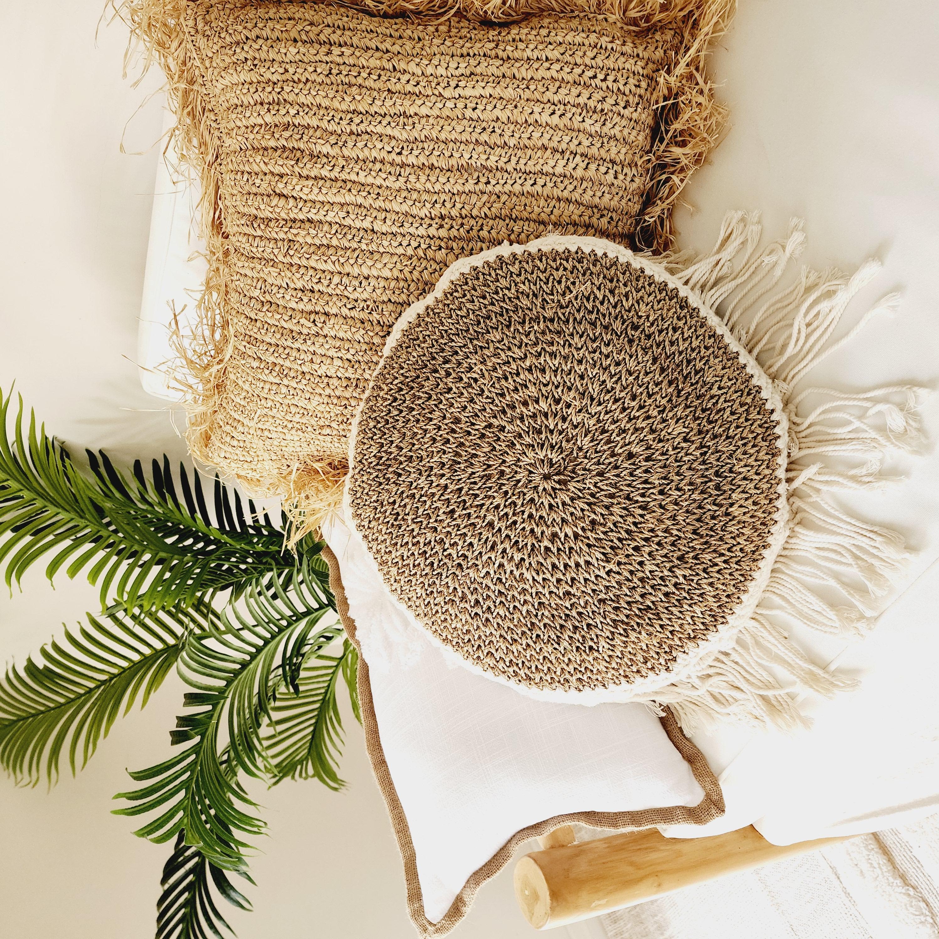 Zanzibar Round Macrame Cushion Cover | 45cm