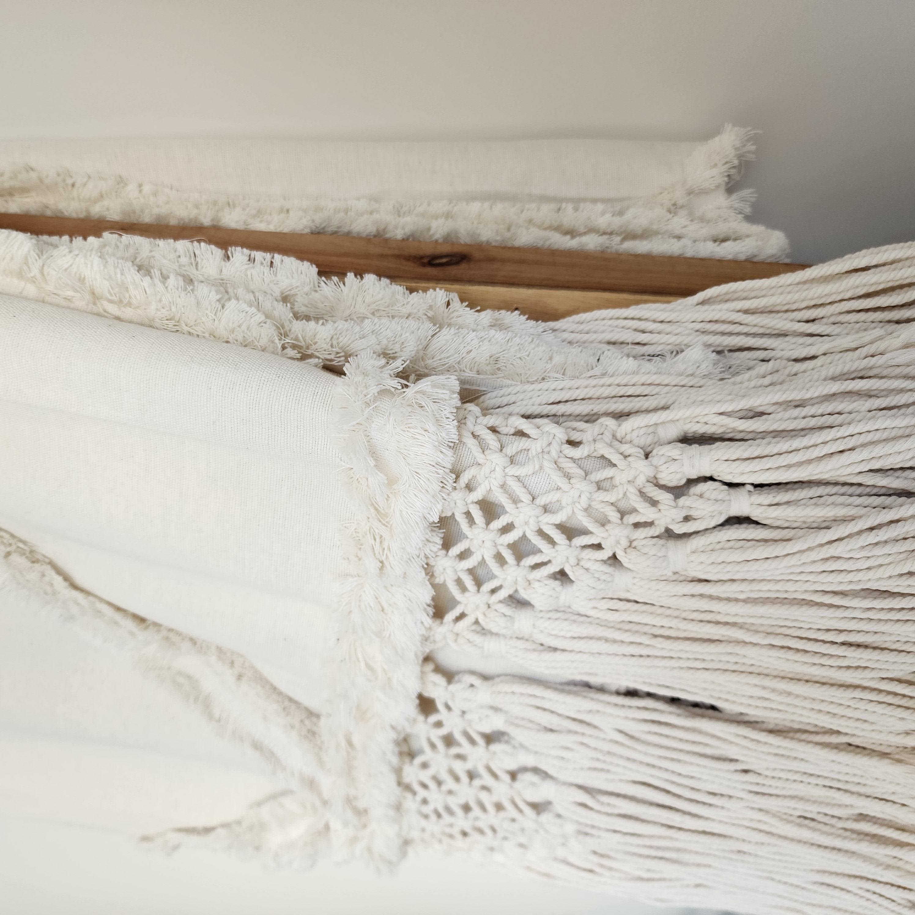Zahara Macrame Statement Throw