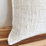 Ivory Sand Lumbar Cushion Cover | 30x50cm