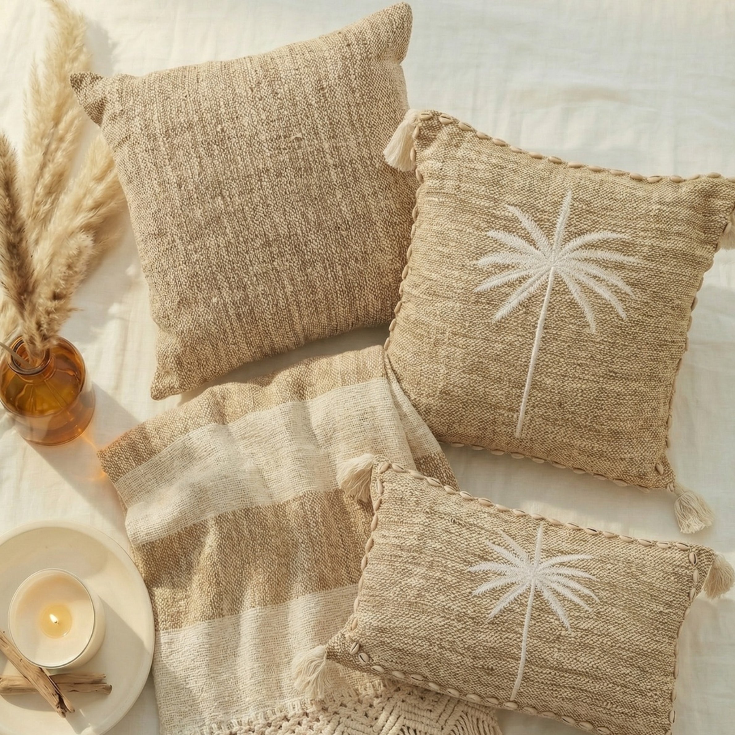 Toasted Coconut Cushion Cover | 50x50cm