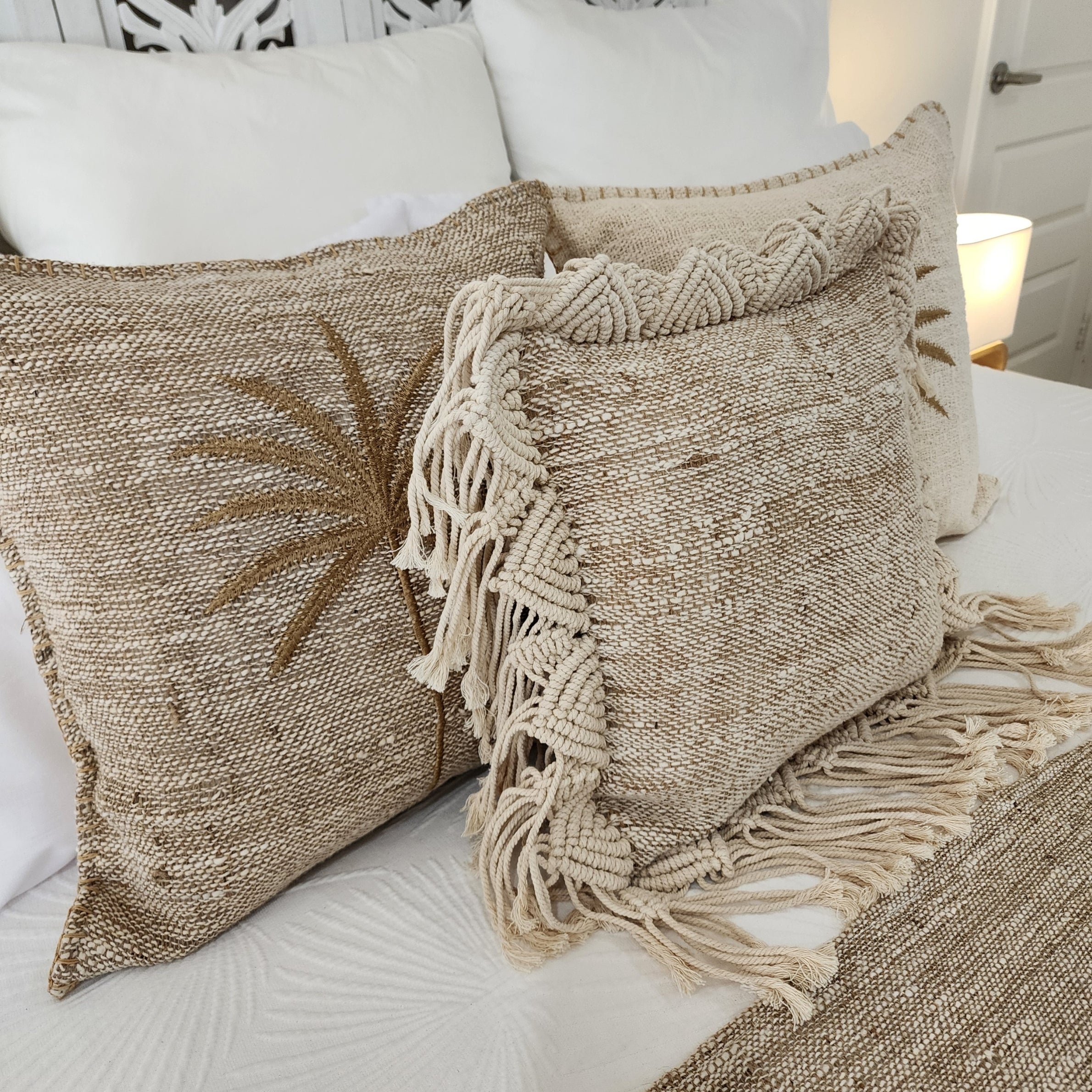 Noosa Macrame Luxe Cushion Cover | 45x45cm