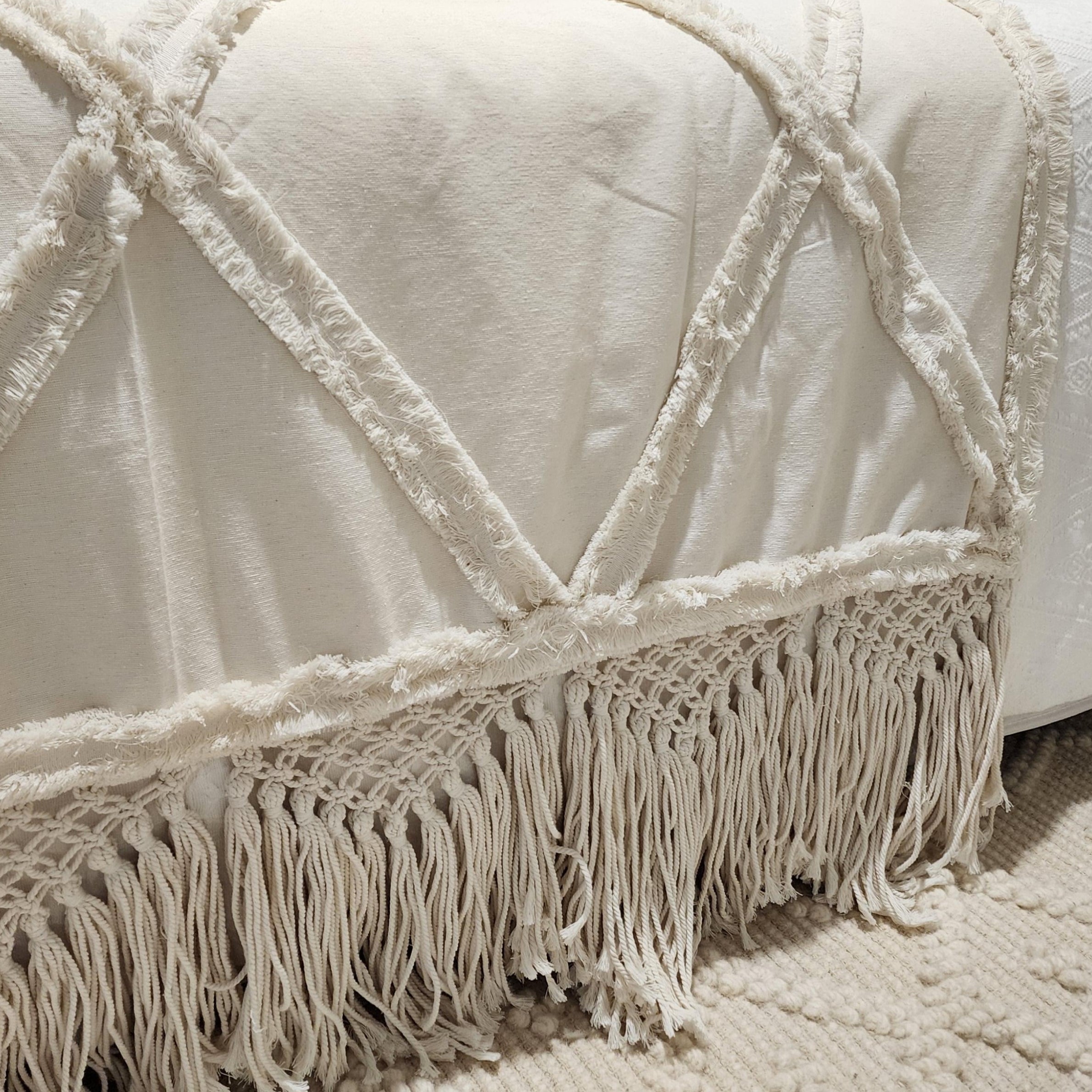 Zahara Macrame Statement Throw