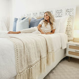 Denim Blue Cushion Cover | 50x50cm