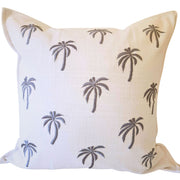 Under The Palms Blue Hue Cushion Cover | 50x50cm