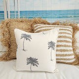 Kokomo Blue Palm Cushion Cover | 40x40cm